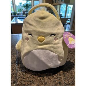 New with tags, Squishmallow, Ivana, Easter pail